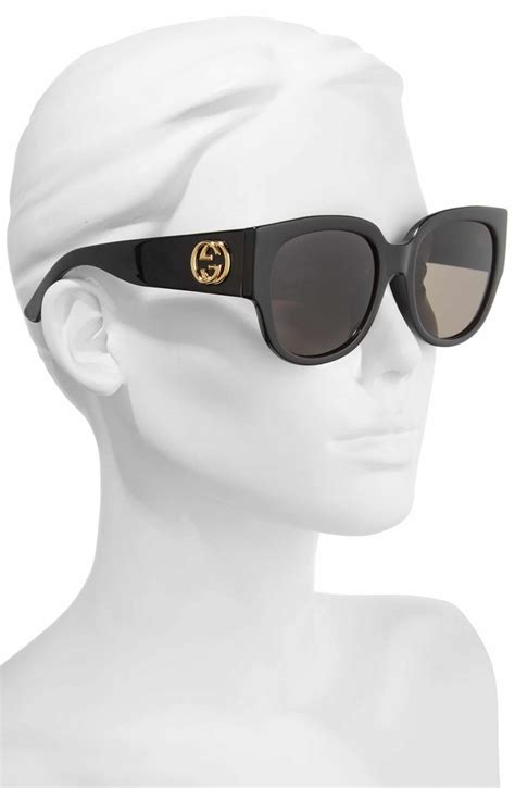 55mm square sunglasses gucci